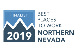 Finalist 2019 Best Places to work Northern Nevada